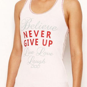 Lorna Jane Never give Up Motivation Tank Singlet